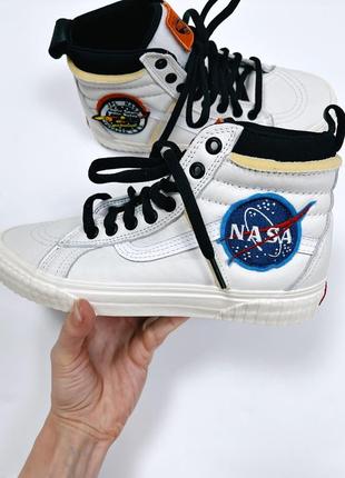 Кожаные кеды vans & nasa оригинал5 фото