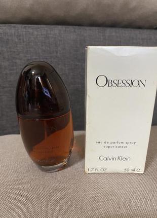 Calvin klein obsession парфюмированная вода 50 мл. оригинал