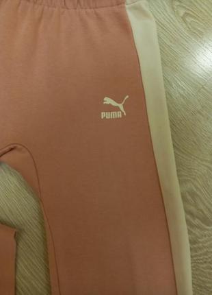 Спортивные,теплые штанишки puma.2 фото