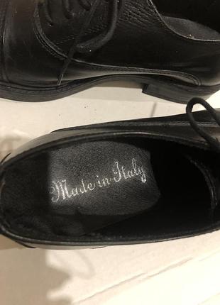 Кожаная итальянская обувь