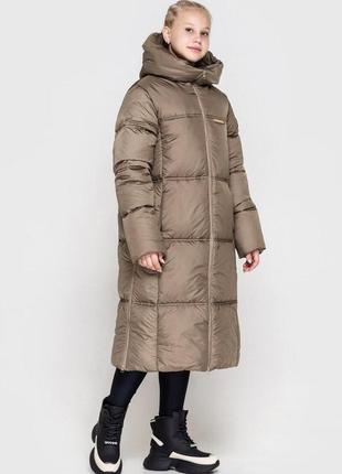 Зимняя куртка, пальто, пуховик паула для девочки2 фото