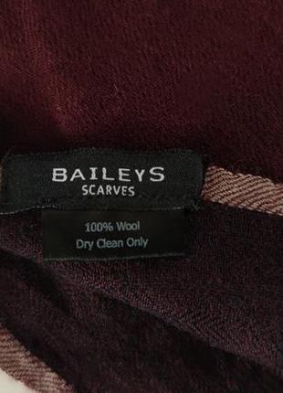 Baileys wool шерстирующий палантин шарф /8713/2 фото