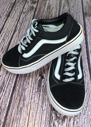 Фирменные кроссовки vans для ребенка, размер 37