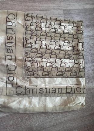 Шолковый платок cristian dior