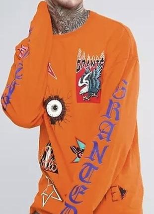 Granted x jaded orange tour merch long sleeve tee