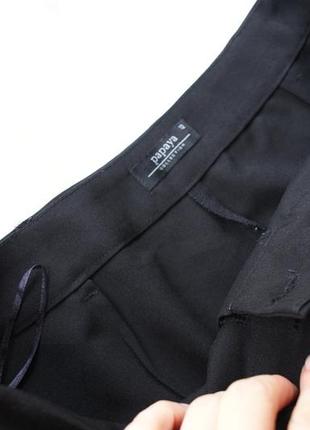 Актуальные базовые черные брюки прямые от papaya5 фото