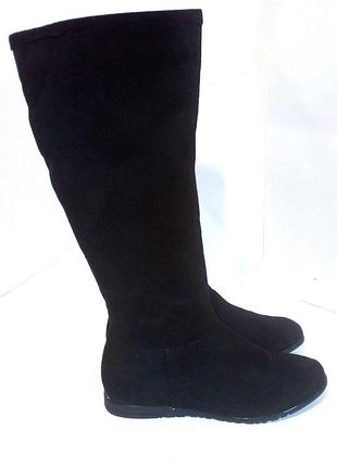 👢 стильные демисезонные еврозима сапоги на низком ходу от le scarpe, р.36 код a3616