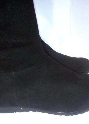 👢 стильные демисезонные еврозима сапоги на низком ходу от le scarpe, р.36 код a36164 фото