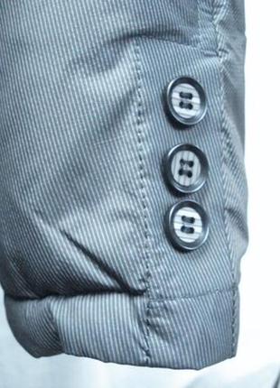 Куртка мужская зимняя saz полуприталенная пуховик 46 размер7 фото