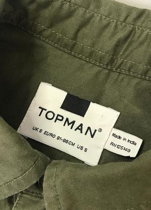 Оливковая кофта topman с пуговицами, хаки, зеленая, с воротником, джемпер, лонгслив, пуловер, свитер, топман5 фото