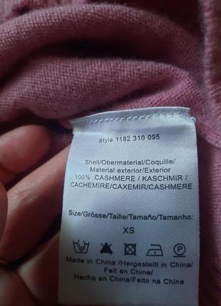 Розовая кофта свитшот с интересным вырезом на спине кашемировый свитер6 фото