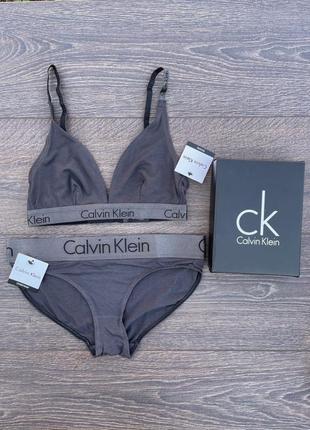 Комплект женского белья calvin klein dual ton5 фото