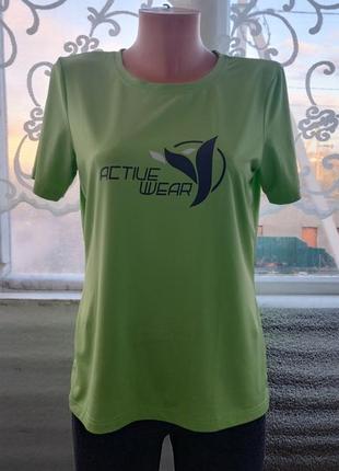 Женская футболка active wear 46-48р!1 фото