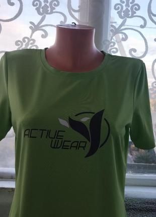 Женская футболка active wear 46-48р!4 фото