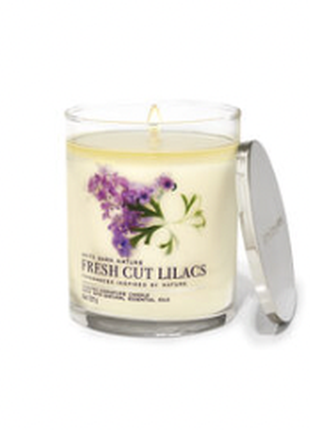 Ароматизована свічка fresh cut lilacs vanilla bean noel bath and body works