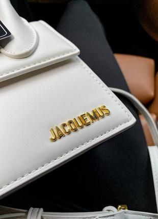 Кожаная сумка jacquemus2 фото