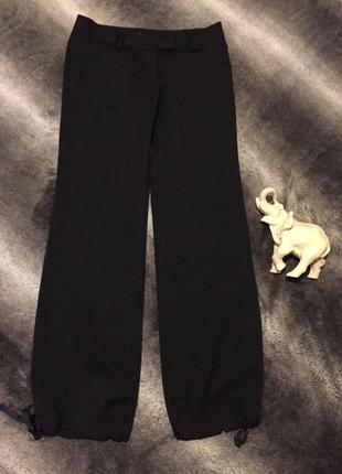 Жіночі класні базові чорні брюки кльош джогери
