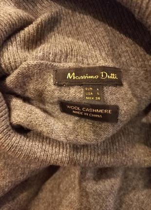 Гольф massimo dutti шерсть+ кашемир2 фото