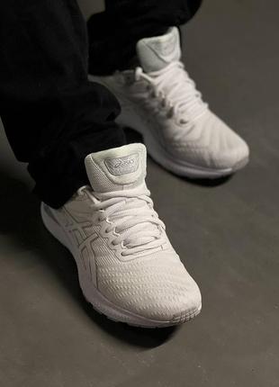 Мужские кроссовки asics gel nimbus 22 white7 фото