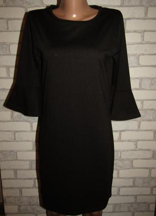 Черное новое платье м trend one1 фото