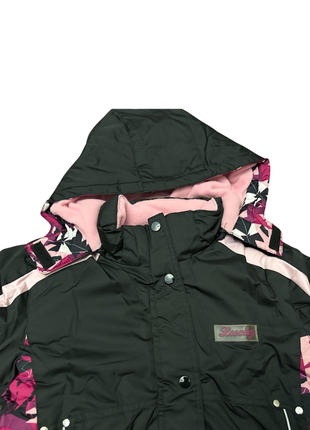 Тепла термо/лижна куртка для дівчинки quadrifoglio, польща5 фото