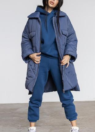 Larionoff зимова, стильна куртка 💙 підписнику 5% знижка, безкоштовна 🚙5 фото