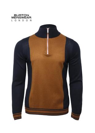 Чоловіча  кофта під горло burton menswear london 1/4 zip оригінал [ s ]