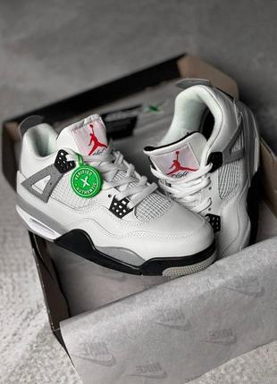 Jordan 4 retro white cement