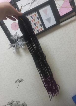 Конеколон,дреды омбре, искуственные волосы