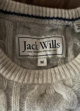 Кофта jack wills, мериносовая шерсть/шерсть, размер м7 фото