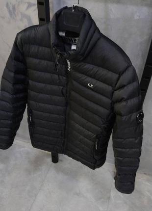 Люксовая мужская зимняя куртка в стиле cp company брендовая качественная до -20