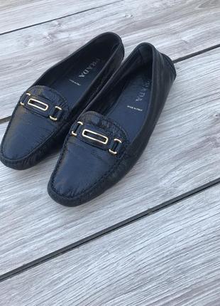 Мокасини prada oxford hockenheim moccasins мокасины туфли лоферы5 фото