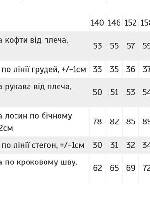 Підліткова термобілизна для дівчат, подростковое термобелье для девочки, натільна білизна для дівчат2 фото