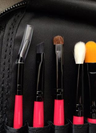 Набір кистей для макіяжу coastal scents citiscape travel brush set6 фото