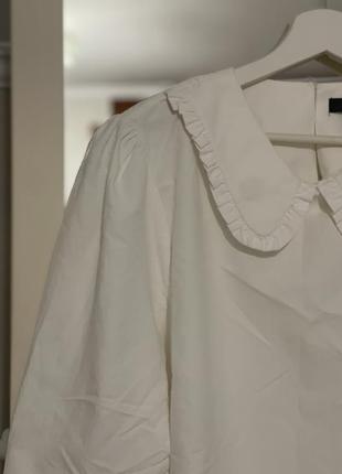 Блуза,блуза с воротничком, белая блуза3 фото