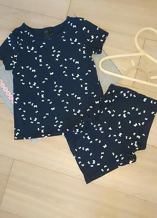 Пижама, костюм для девочки 6-8 лет