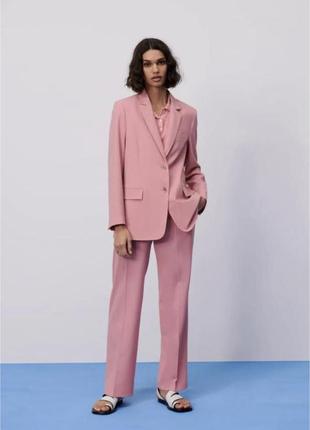 Zara брючный костюм жакет пиджак штаны брюки