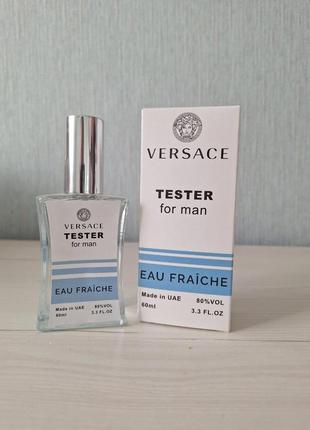 Тестер мужской versace man eau fraiche 60 мл1 фото