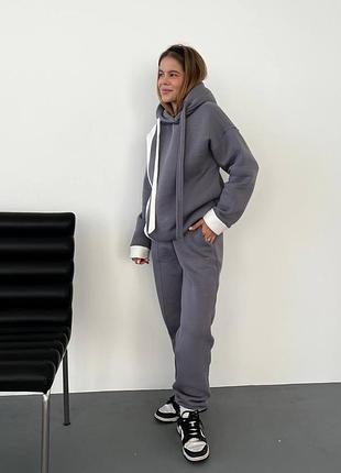Костюм спортивный теплый трехнитка2 фото