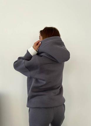 Костюм спортивный теплый трехнитка5 фото