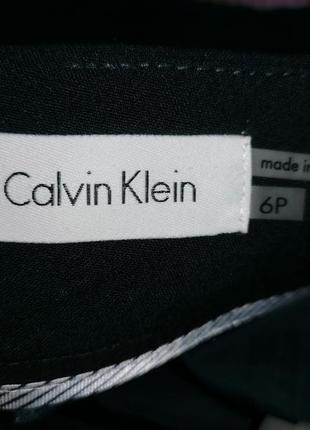 Черная деловая офисная классическая юбка calvin klein оригинал7 фото