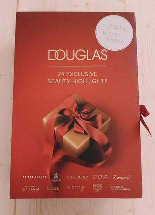 Крутий адвент календар з люкс брендовою косметикою douglas