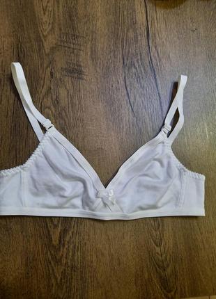 Класний котоновий бюстгальтер, розмір 75а