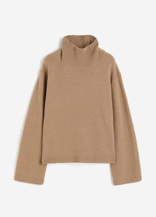 Свитер из шерсти и кашемира h&m premium 1133907003