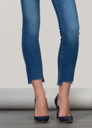 Джинси colins carla брюки штани колінс з бахромою 44-46 розмір1 фото