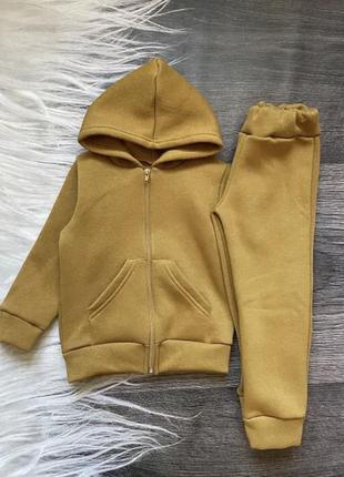 Теплый костюм, костюм с начесом