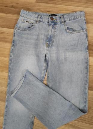 Джинсы мужские синие голубые eightfive new straight denim, размер s-m (w30 l32).