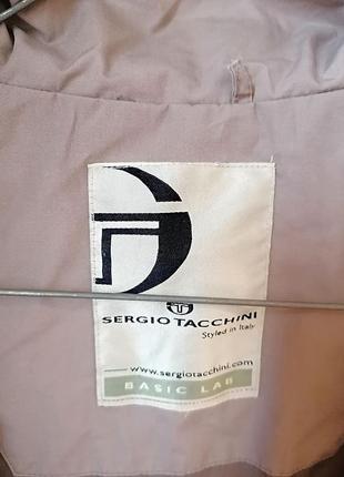 Демисезонная легкая куртка оверсайз oversize sergio tacchini италия оригинал (к066)9 фото