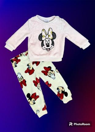 Теплая пижама микки маус