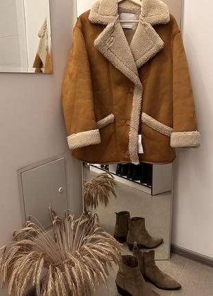 Ідеальна щільна дублянка від бренду bershka